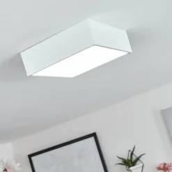 Plafonnier Netstal LED Blanc, 1 lumière