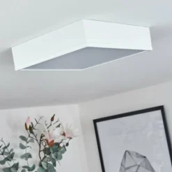 Plafonnier Netstal LED Blanc, 1 lumière