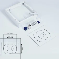 Plafonnier Netstal LED Blanc, 1 lumière