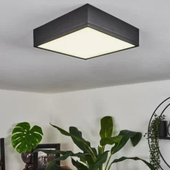 Plafonnier Netstal LED Noir, 1 lumière