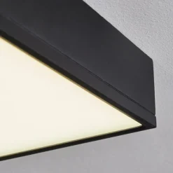 Plafonnier Netstal LED Noir, 1 lumière