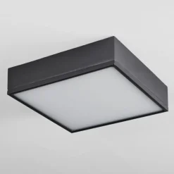 Plafonnier Netstal LED Noir, 1 lumière