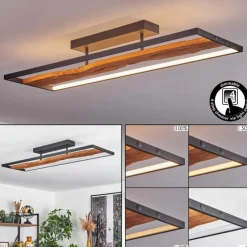 Plafonnier Nevogilde LED Écru, Noir, 1 lumière