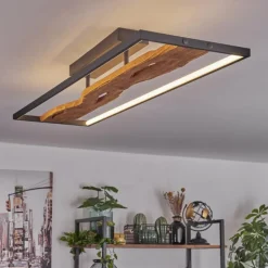 Plafonnier Nevogilde LED Écru, Noir, 1 lumière