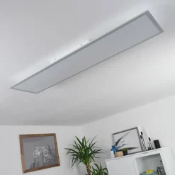 Plafonnier Nexo LED Blanc, 1 lumière, Télécommandes