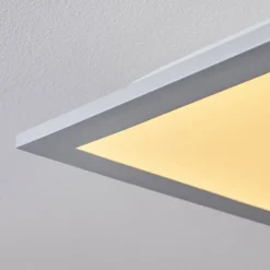 Plafonnier Nexo LED Blanc, 1 lumière, Télécommandes