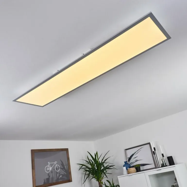 Plafonnier Nexo LED Blanc, 1 lumière, Télécommandes