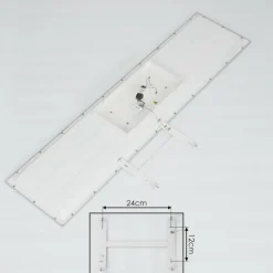 Plafonnier Nexo LED Blanc, 1 lumière