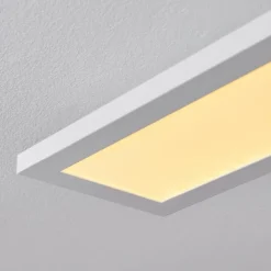 Plafonnier Nexo LED Blanc, 1 lumière, Télécommandes