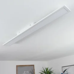 Plafonnier Nexo LED Blanc, 1 lumière, Télécommandes