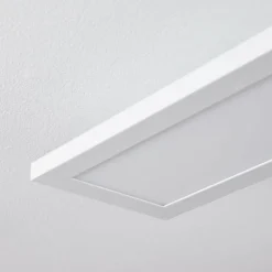 Plafonnier Nexo LED Blanc, 1 lumière, Télécommandes