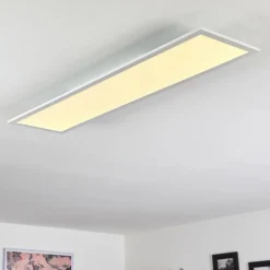 Plafonnier Nexo LED Blanc, 1 lumière, Télécommandes