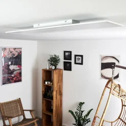 Plafonnier Nexo LED Blanc, 1 lumière, Télécommandes