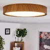 Plafonnier Nexo LED Bois foncé, 1 lumière