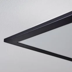 Plafonnier Nexo LED Noir, 1 lumière, Télécommandes