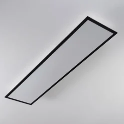 Plafonnier Nexo LED Noir, 1 lumière, Télécommandes