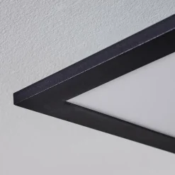 Plafonnier Nexo LED Noir, 1 lumière, Télécommandes