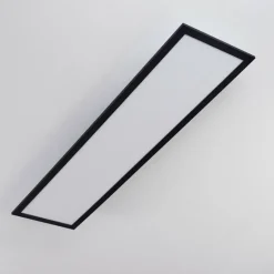 Plafonnier Nexo LED Noir, 1 lumière, Télécommandes