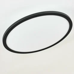 Plafonnier Nexo LED Noir, 1 lumière, Télécommandes