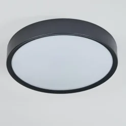 Plafonnier Nexo LED Noir, 1 lumière