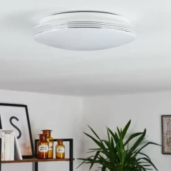 Plafonnier Niebla LED Blanc, 1 lumière