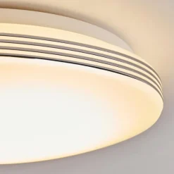 Plafonnier Niebla LED Blanc, 1 lumière