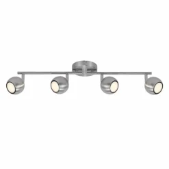 Plafonnier Nordlux CHICAGO Acier inoxydable, 4 lumières