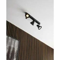 Plafonnier Nordlux EIK Noir, 3 lumières