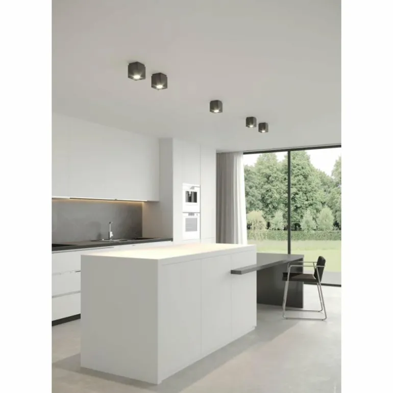 Plafonnier Nordlux ETHAN Noir, 1 lumière