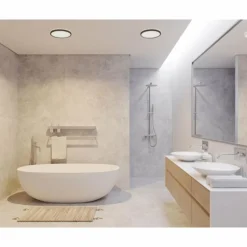 Plafonnier Nordlux OJA LED Noir, 1 lumière