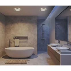 Plafonnier Nordlux OJA LED Noir, 1 lumière