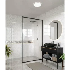 Plafonnier Nordlux THEROS LED Chrome, 1 lumière