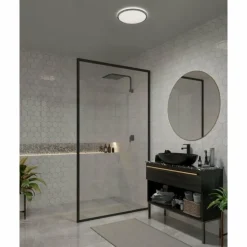 Plafonnier Nordlux THEROS LED Chrome, 1 lumière