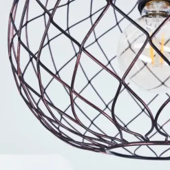 Plafonnier Nordslesvig Bronze, Noir, 1 lumière