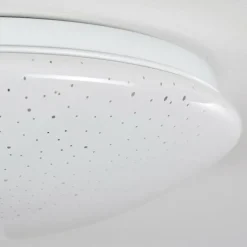 Plafonnier Norton Star LED Blanc, 1 lumière, Télécommandes, Changeur de couleurs