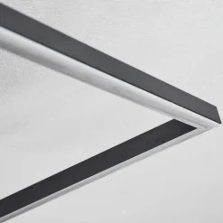 Plafonnier Oberegg LED Blanc, 1 lumière, Télécommandes