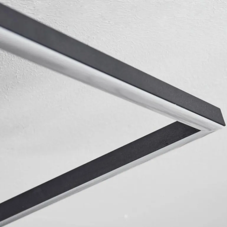 Plafonnier Oberegg LED Blanc, 1 lumière, Télécommandes