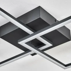 Plafonnier Obo LED Noir, 1 lumière