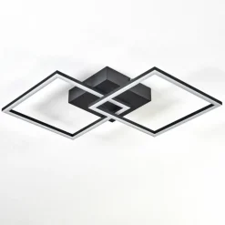 Plafonnier Obo LED Noir, 1 lumière