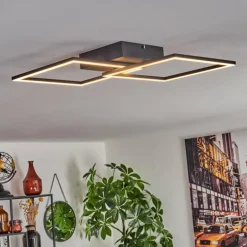 Plafonnier Obo LED Noir, 1 lumière