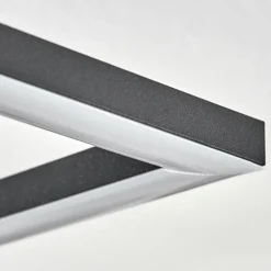 Plafonnier Obo LED Noir, 1 lumière