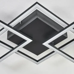 Plafonnier Obo LED Noir, 1 lumière