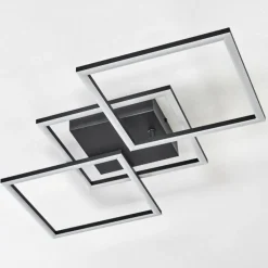 Plafonnier Obo LED Noir, 1 lumière