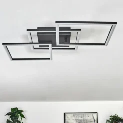 Plafonnier Obo LED Noir, 1 lumière