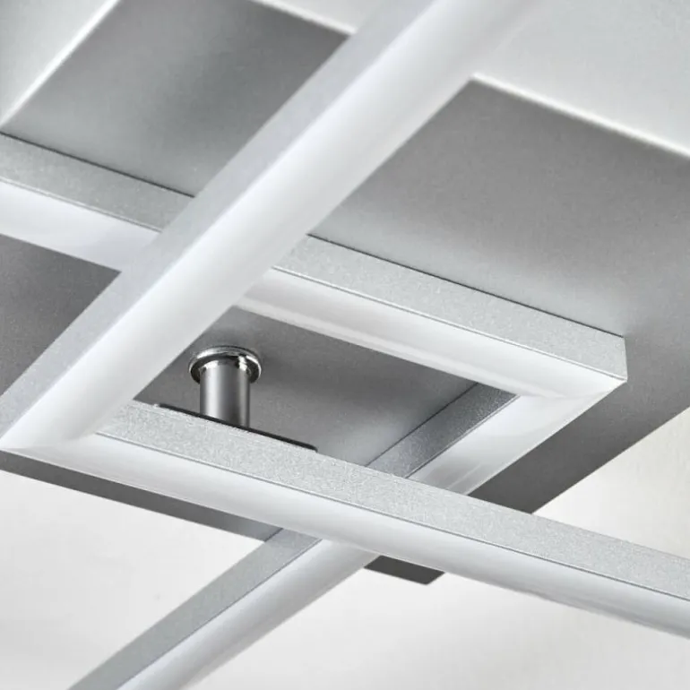 Plafonnier Obo LED Titane, 1 lumière