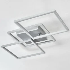 Plafonnier Obo LED Titane, 1 lumière