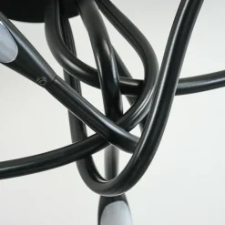 Plafonnier Oetling LED Noir, 1 lumière