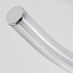 Plafonnier Olok LED Nickel mat, 1 lumière, Télécommandes