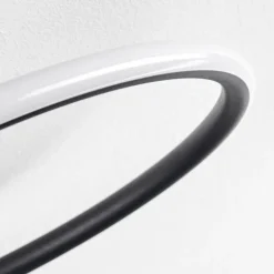 Plafonnier Olok LED Noir, 1 lumière, Télécommandes