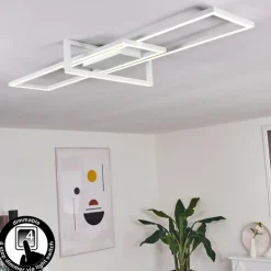 Plafonnier Omega LED Blanc, 1 lumière